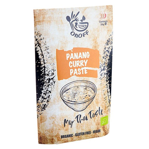 Thai Panang Curry Paste Økologisk - 50 gram - OnOff Spices - DISCOUNT PRIS