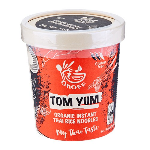 Instant Nudelsuppe Tom Yum Økologisk - 75 gram - OnOff Spices