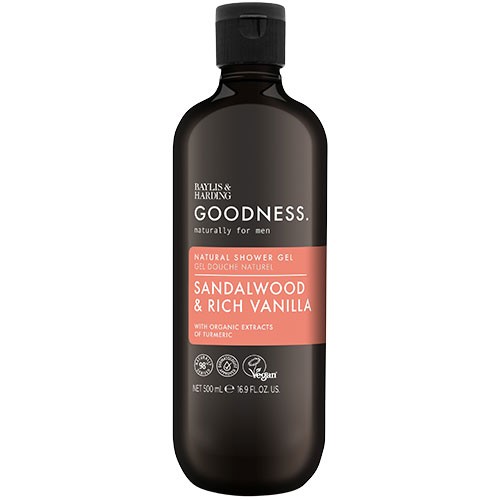 Men Sandalwood & Rich Vanilla Shower Gel & Rich Vanilla - 500 ml