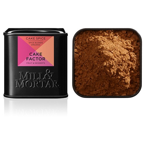 Cake Factor Økologisk - kagekrydderi - 50 gram - Mill & Mortar