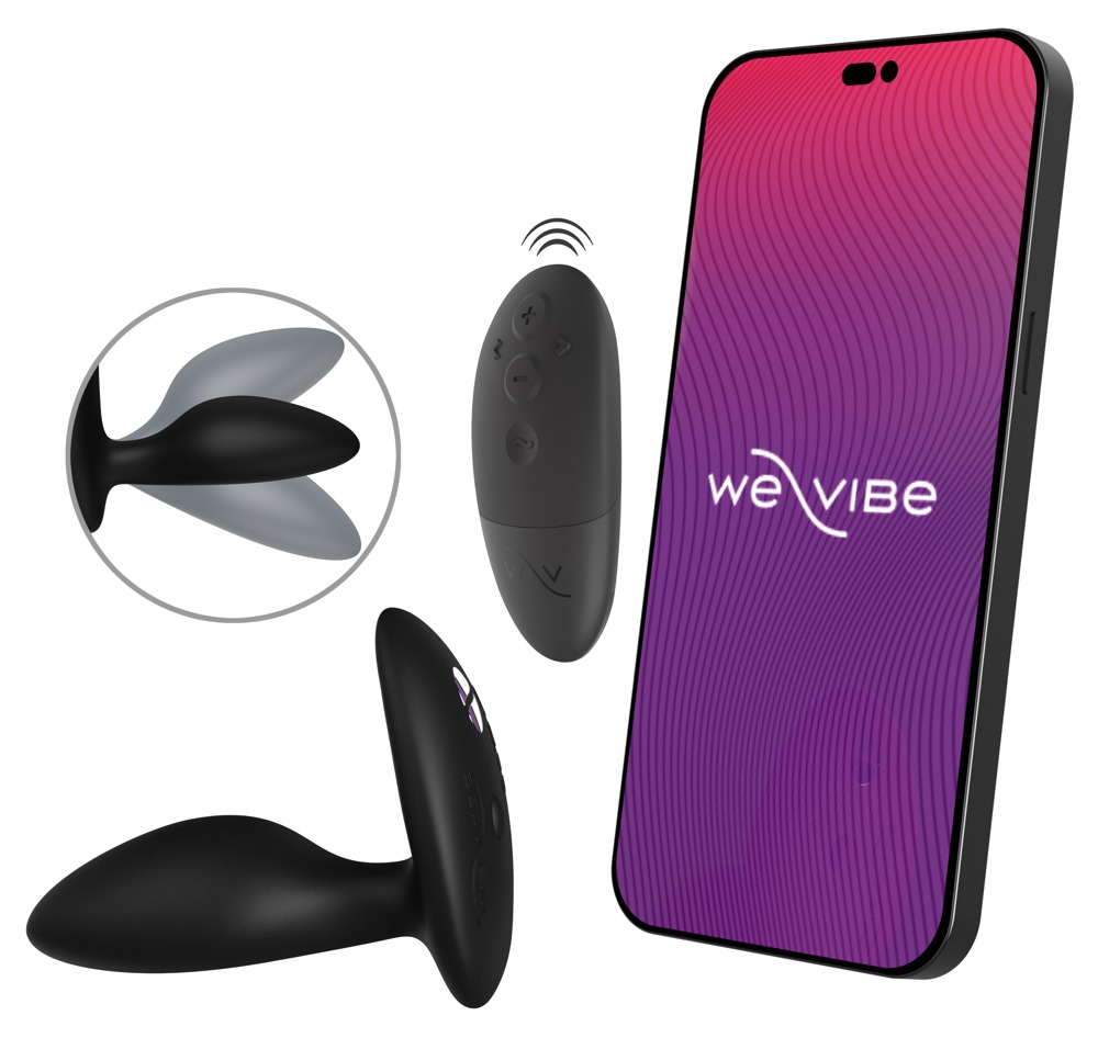 Vibro anal plug "Ditto+" med universal fjernbetjening, der også kan styres via app