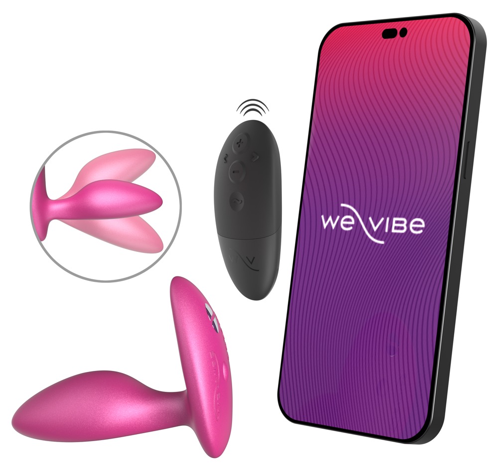 Vibro anal plug "Ditto+" med universal fjernbetjening, der også kan styres via app