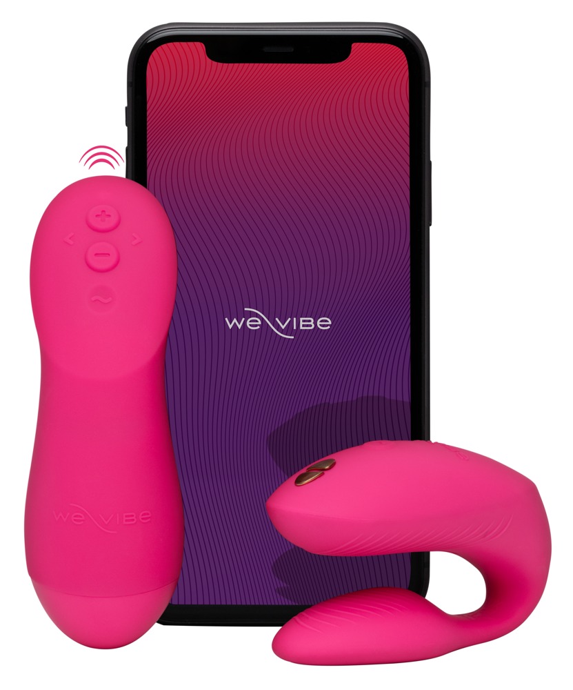 Parvibrator "Chorus Pro" med Haptic Squeeze fjernbetjening