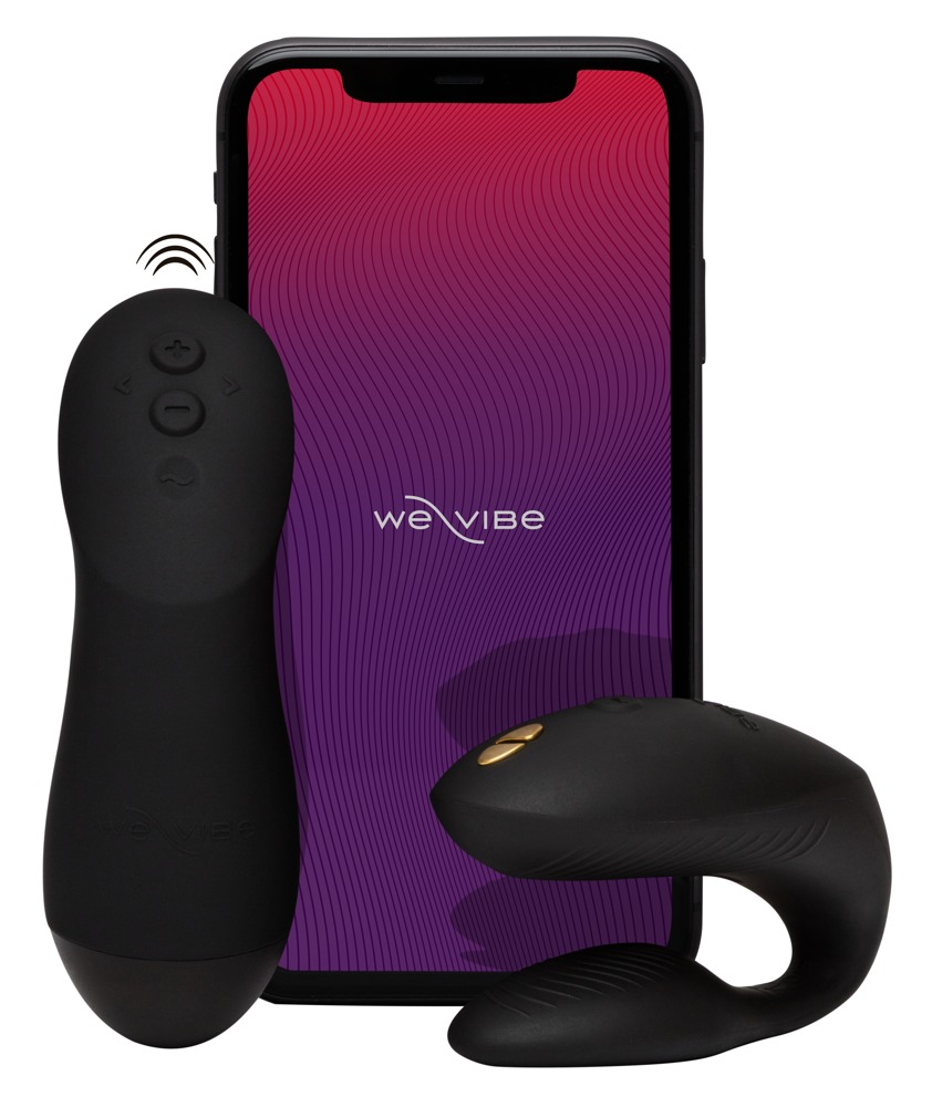 Parvibrator "Chorus Pro" med Haptic Squeeze fjernbetjening