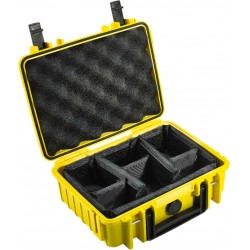 B&W Outdoor Cases BW OUTDOOR CASES TYPE 1000 YEL RPD (DIVIDER SYSTEM - Kuffert