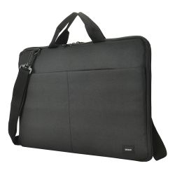 Deltaco Recycled 15.6-16 Laptop Sleeve, Handles, Strap, Black - Taske