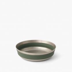 Sea To Summit Detour Stainless Steel Collapsible Bowl - L Laurel Wreath - Skål