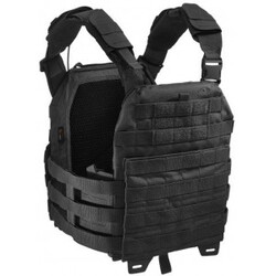 Tasmanian Tiger Tt Plate Carrier Mkiv - Black - Str. 1 - Rygsæk